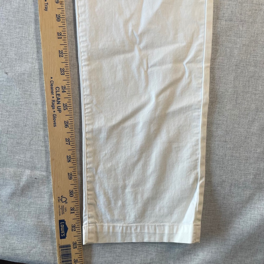 Theory Zaine Pants Slim Fit Chino Trousers White Womens Size 33 NEW
NWT - Picture 5 of 14